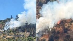 Incendio fuera de control afecta al Cerro San Cristóbal: fuego amenaza con rápido avance