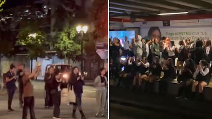 Reportan protestas por histórica alza de bencinas: hay “cacerolazos” y una intervención de estudiantes en el Metro