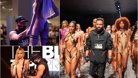 La historia del polémico diseñador que viste a las modelos sobre la pasarela y con cinta adhesiva