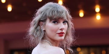 FILE PHOTO: Taylor Swift attends a premiere for Taylor Swift: The Eras Tour in Los Angeles