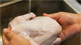 ¡Riesgo de intoxicación! Nunca debes lavar el pollo antes de cocinarlo