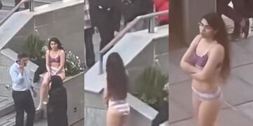 Activistas exigen libertad de joven iraní detenida por desvestirse como protesta contra el uso del velo