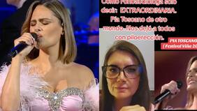 Fonoaudióloga en TikTok quedó “con piloerección” por voz de Pia Toscano: obtuvo ocurrentes respuestas