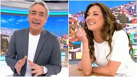 “La hace ver extraordinariamente hermosa”: el piropo de José Luis Repenning a Priscilla Vargas en “Tu Día”