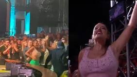 ¡A todo ritmo en Olmué! Yamila Reyna lo dio todo con Damas Gratis