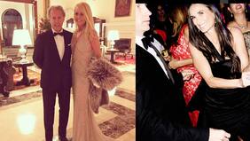 Cecilia Bolocco deslumbrante en gala con Demi Moore!