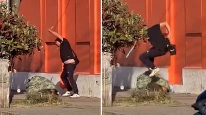 Fuertes imágenes horrorizaron las redes: detienen a sujeto que dio brutal golpiza a mujer discapacitada y en situación de calle