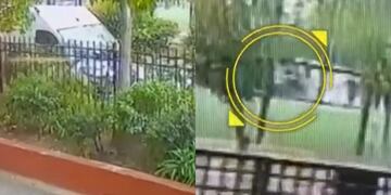 Video sobre atropello afuera del Monumental.