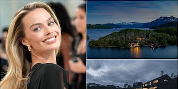 Margot Robbie está de vacaciones en Argentina