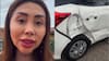 “Yo no le voy a decir a la prensa”: Naya Fácil protagoniza accidente vehicular y termina sacándose una selfie con el afectado