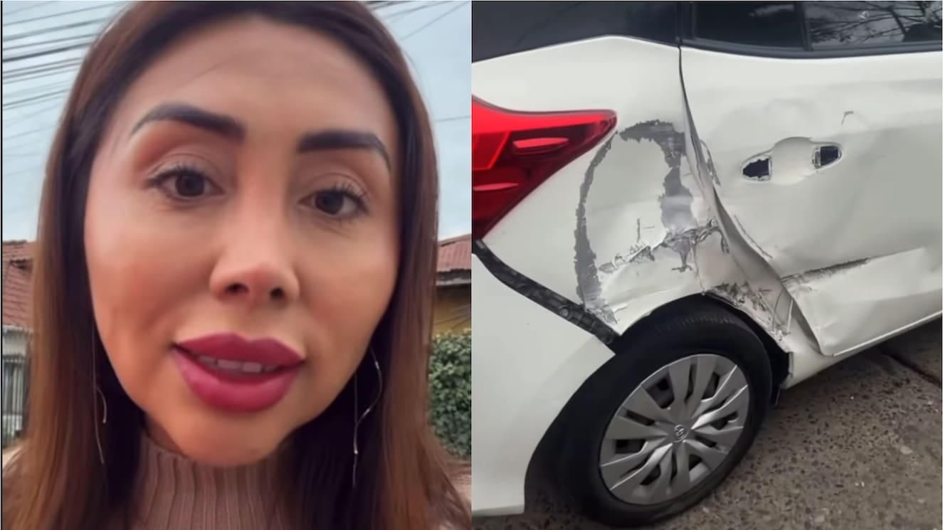 “Yo no le voy a decir a la prensa”: Naya Fácil protagoniza accidente vehicular y termina sacándose una selfie con el afectado