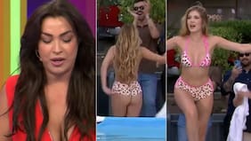 ¿Arruinó el momento? Disley Ramos responde a ácido comentario de Marlen Olivari en medio de jugado piscinazo en vivo