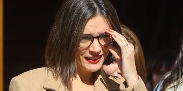 Ministra Camila Vallejo da punto de prensa