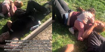 Papás se encontraban borrachos y la tenían sufriendo bajo el calor: impactante vulneración a lactante
