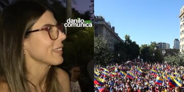 “Nos estamos tomando las calles que no nos pertenecen: mujer venezolana repudió el actuar de manifestante en marcha contra Maduro