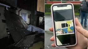 No era tromba, sino que un tornado que recorrió 1 kilómetro: los videos que evidencian destrozos en Penco