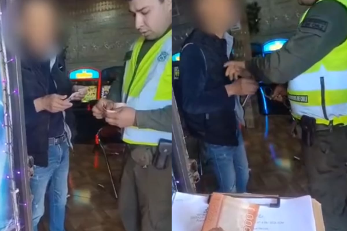 Ni nihao ni xièxiè: ciudadano chino intentó sobornar a carabinero con suma de seis dígitos y terminó detenido