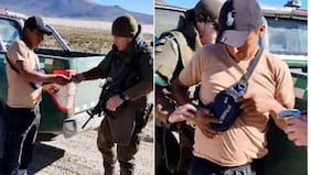 “¡A Carabineros no se le soborna con nada!“: graban detención de extranjero que contó dólares y ofreció importante suma