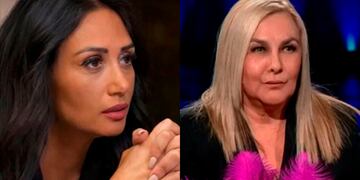 Pamela Díaz y Pamela Jiles en pantallazos de archivo.