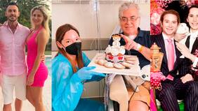 Desde Viñuela bajo la nieve artificial de Disneyworld a Kel Calderón con su papá en la clínica: postales de Nochebuena y Navidad en Instagram