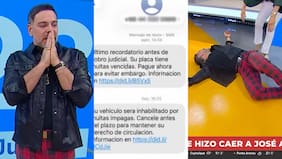 Neme cayó en millonaria estafa por SMS de la que nadie está libre, se desmoronó en pantalla y entregó “importantes” tips para salvarse