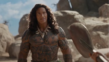 La Roca con peluca: Todo el color se fue en el tráiler del live-action de Moana