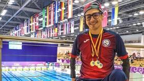 Ropa, reloj y una maleta: nadador paraolímpico Alberto Abarza sufre robo avaluado en $31 millones