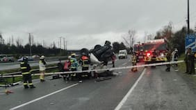 Impacto: grave accidente de tránsito deja cuatro fallecidos en Parral