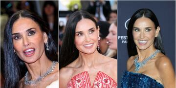 Demi Moore bendice Cannes con fabulosos looks