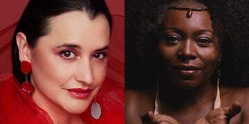 Pascuala Ilabaca y Ángela Alves