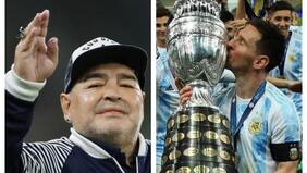 "Seguro nos bancó desde donde esté": Messi le dedicó la Copa al Diego