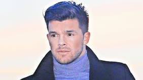 Leandro pasó las penas del quiebre con Lisandra en la nieve