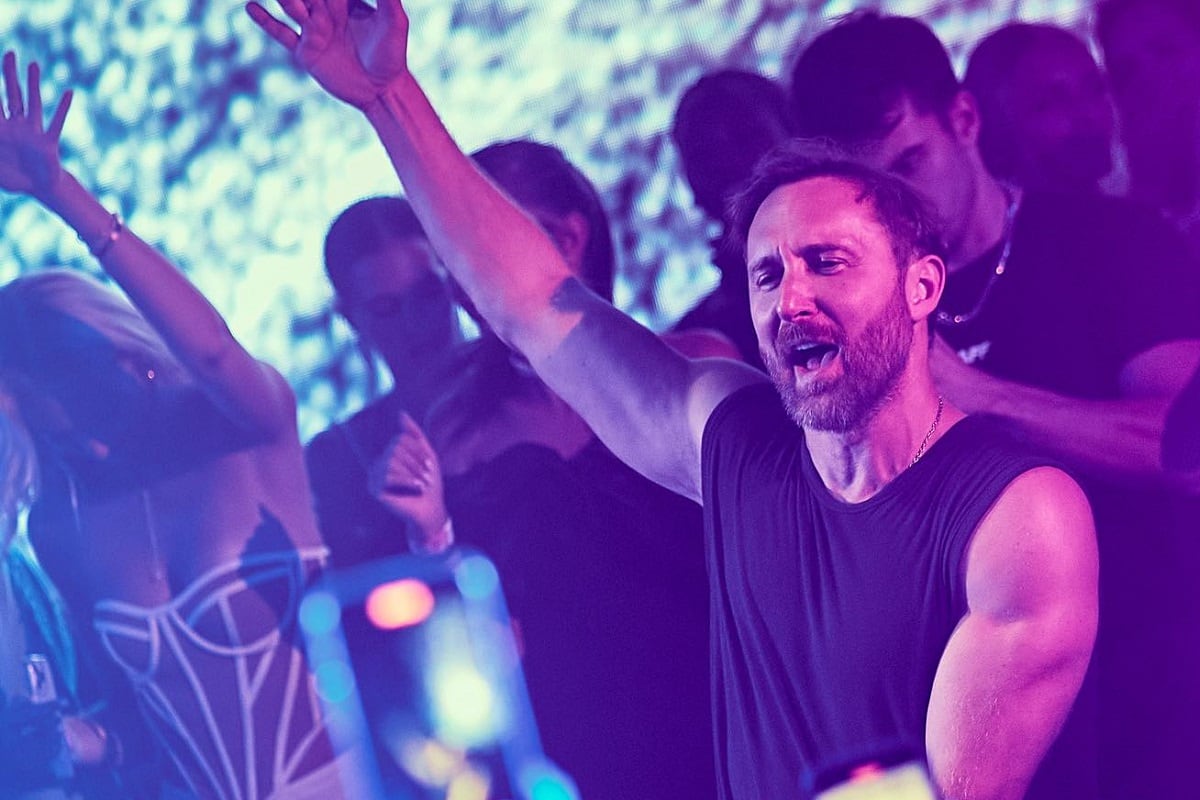 David Guetta referencial. Foto: Instagram.