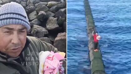 Arrancó y provocó amplio operativo en el mar: Vendedor de paños de cocina se grabó en insólita huida de Carabineros