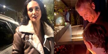 Pamela Díaz y Felipe Kast