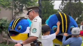 “Estamos con ustedes”: Fiu llegó hasta el Cerro Castillo y entregó alegría a los niños en medio de la tragedia