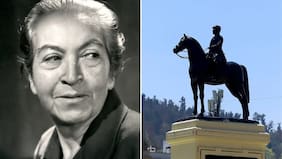 Zanjan polémica por monumento en Plaza Italia: General Baquedano convivirá con Gabriela Mistral