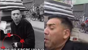 Motorista le dio paliza a chorizos que casi lo chocan: uno habría intentado sacar una pistola