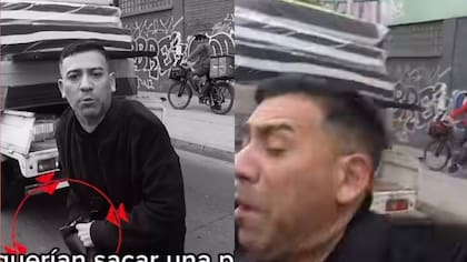 Motorista le dio paliza a chorizos que casi lo chocan: uno habría intentado sacar una pistola