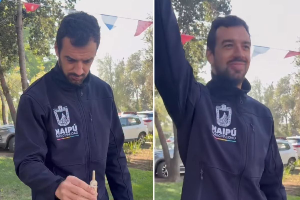 “¡Pero pa’ qué poh, alcalde, que me pongo bélica!”: Tomás Vodanovic se lució con coqueta habilidad y dejó la tendalada en redes