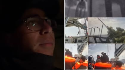Interceptan embarcación que se dirigía a Gaza: se perdió contacto con Víctor Chanfreu y se filtra su última comunicación