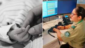 “¡Ya tiene la cabecita afuera!”: El impactante audio de un parto asistido telefónicamente por una carabinera