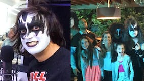 El famoso comentarista deportivo chileno que sorprendió tocando como Kiss!