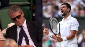 Hugh Grant protagonizó bochornoso momento en Wimbledon: se durmió en partido de Djokovic