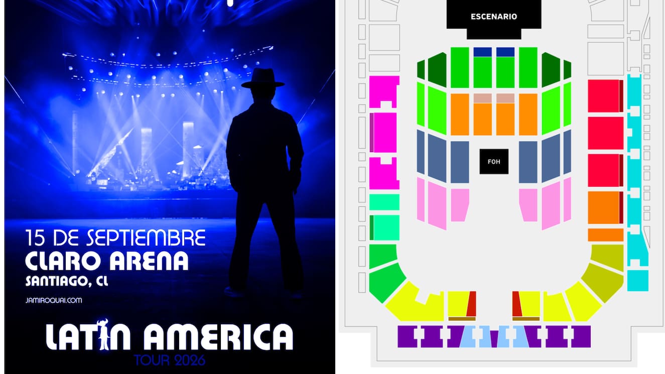 Jamiroquai en Chile: revelan precios para su show en Claro Arena que tendrá una gran división de ubicaciones