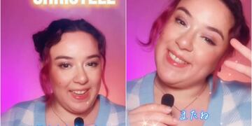 Christell Rodríguez se lució hablando japonés