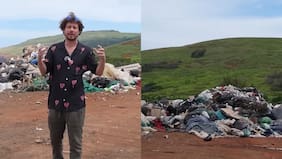 “Les llega de todos lados”: Luisito Comunica quedó sorprendido en Rapa Nui con el drama de la basura