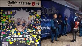 Chile, país de otakus: ¿qué se esconde detrás de la animita dedicada a “Gojo” en el Metro de Santiago?