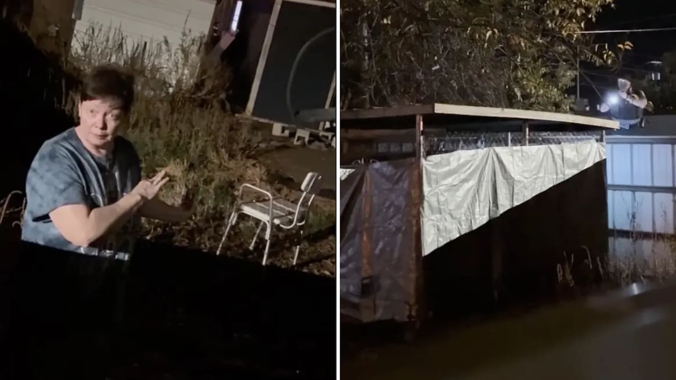 Vecino denuncia maltrato y permite rescate de joven con discapacidad que estaba encerrada en una perrera