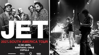 JET tendrá su primer concierto en Santiago en 2027